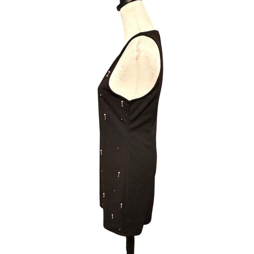 Express Women's Dress Black Sleeveless Medium - Picture 2 of 4